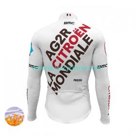 Maillot Cyclisme Hiver Thermal Fleece 2022 AG2R Citroen Team N001